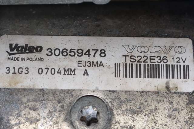Starter diesel til Volvo V60 2010-2013 (Type I, Fase 1)  (VALEO|TS22E36|30659478|)