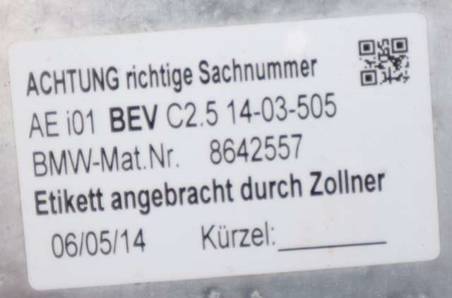 Inverter elbil til BMW i3 2013-2022 (BMW|12.36-8 642 557|)