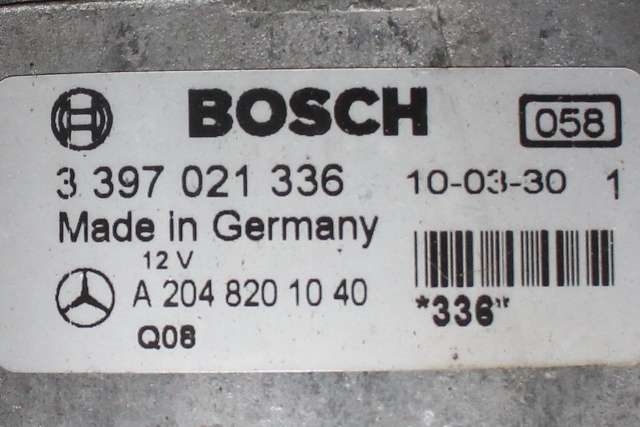 Viskermotor frontrute komplett m/overføring til Mercedes C-Klasse 2007-2011 (Fase 1) (W204) (W204) (MERCEDES|A 204 820 10 40|)