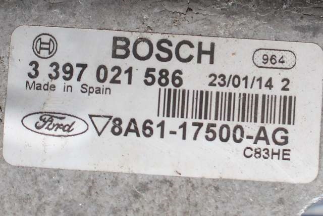 Viskermotor frontrute komplett m/overføring til Ford Fiesta 2013-2017 (Type VI, Fase 2)  (FORD|8A61-17B571-AB|)