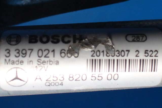 Viskermotor frontrute komplett m/overføring til Mercedes GLC 2015-2022 (X253) (X253) (BOSCH|1 397 220 729|339 702 16 60|)