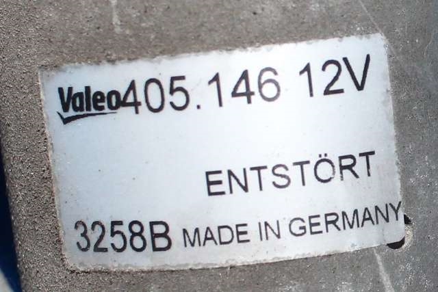 Viskermotor frontrute komplett m/overføring til Mercedes Sprinter 2006-2013 (Fase 1) (906) (906) (VALEO|405.146|)