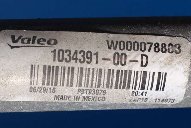Viskermotor frontrute komplett m/overføring til Tesla Model X 2016-->>  (VALEO|W000076163|)