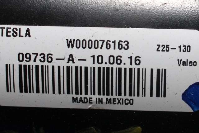 Viskermotor frontrute komplett m/overføring til Tesla Model X 2016-->>  (VALEO|W000076163|)