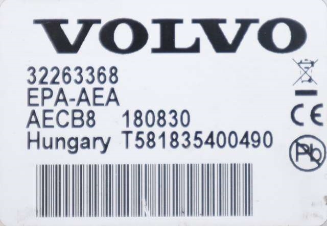 Batterilader (OBC - On Board Charger) til Volvo XC60 2017-->> (Type II)  (VOLVO|32263368|)