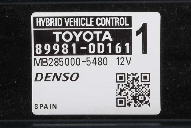 Styreenhet diverse til Toyota Yaris 2014-2020 (Type III, Fase 2)  (TOYOTA|89981-0D161|)