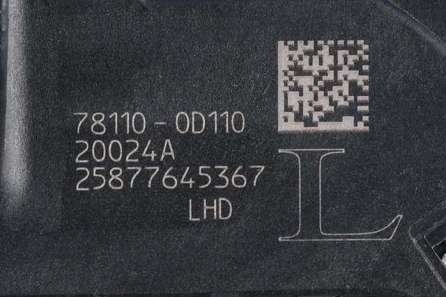 Pedal gass til Toyota Yaris 2014-2020 (Type III, Fase 2)  (TOYOTA|78110-0D110|)