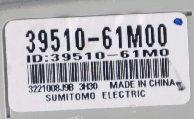 Varmeapparat betjening til Suzuki SX4 S-CROSS 2013-->> (Type II)  (SUZUKI|39510-61M00|)