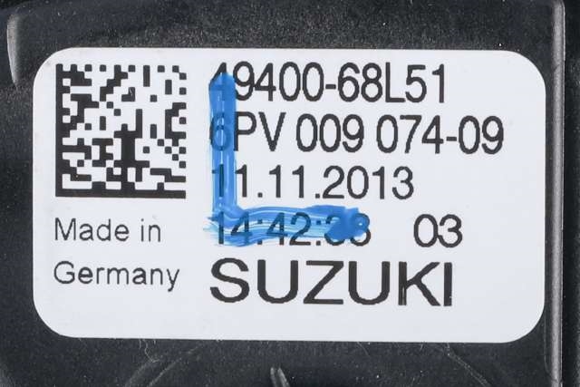 Pedal gass til Suzuki SX4 S-CROSS 2013-->> (Type II) (HELLA|6PV 009 074-09|49400-68L51|)