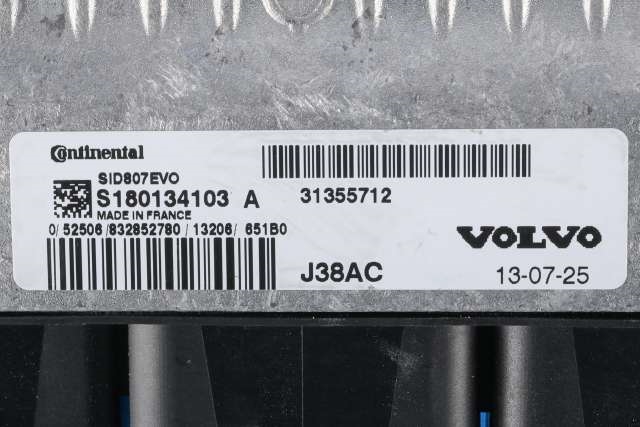 Styreenhet motor til Volvo V60 2010-2013 (Type I, Fase 1)  (CONTINENT|S180134103 A|31355712|)