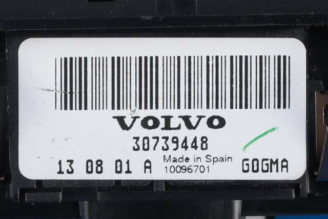 Bryter lys til Volvo V60 2010-2013 (Type I, Fase 1)  (VOLVO|30739448|)