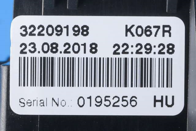 Sikringsboks til Volvo XC60 2017-->> (Type II)  (VOLVO|32209198|)