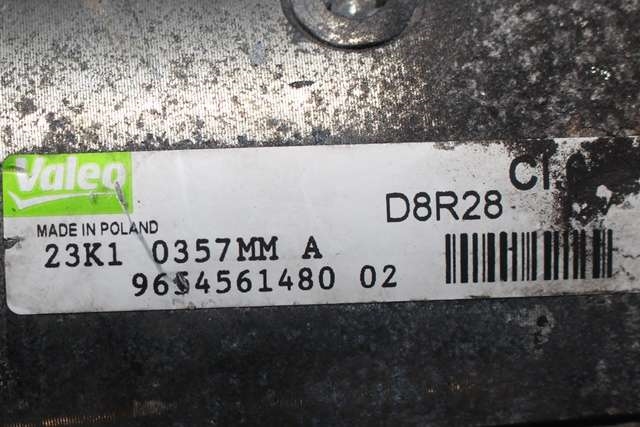 Starter diesel til Peugeot 508 2011-2014 (Type I, Fase 1)  (VALEO|D8R28|96 545614 80|)
