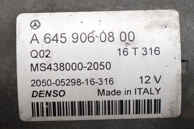 Starter til Mercedes A-Klasse 2012-2018 (W176) (W176) (DENSO|438000-2050|A 645 906 08 00|)