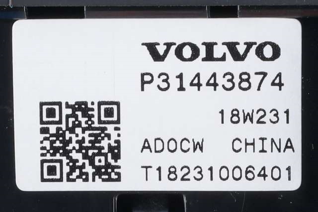 Bryter diverse til Volvo XC60 2017-->> (Type II) (VOLVO|P31443874|)