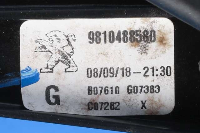Ruteheis venstre bak til Peugeot 3008 2016-->> (Type II)  (PEUGEOT|98 104885 80|)