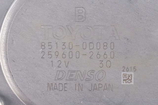 Viskermotor bakrute til Toyota Yaris 2012-2014 (Type III, Fase 1) (DENSO|259600-2660|85130-0D080|)