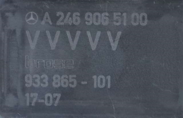 Ruteheis, kun motor, venstre foran til Mercedes A-Klasse 2012-2018 (W176) (W176) (MERCEDES|A 246 906 51 00|)