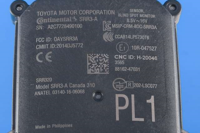 Sensor blindsone til Toyota Prius 2016-2023 (Type IV) (combi) (combi) (TOYOTA|88162-47031|)