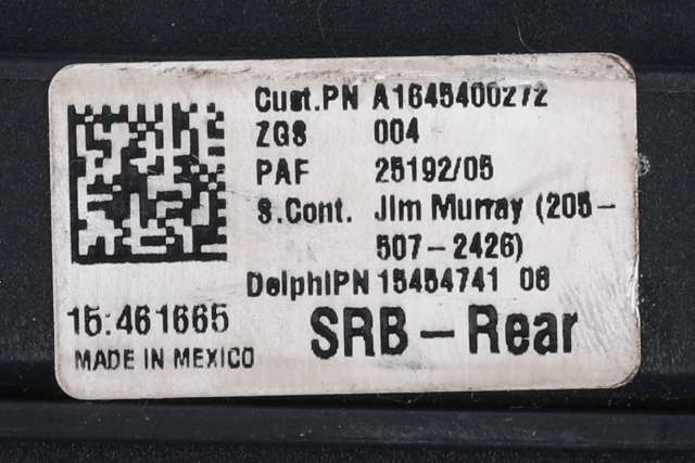 Sikringsboks til Mercedes ML 2005-2011 (W164) (W164) (MERCEDES|A 164 540 02 72|)