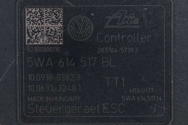 ABS sentral til VW Caddy 2020-->> (Type IV) (VAG|5WA 614 517 BL|)