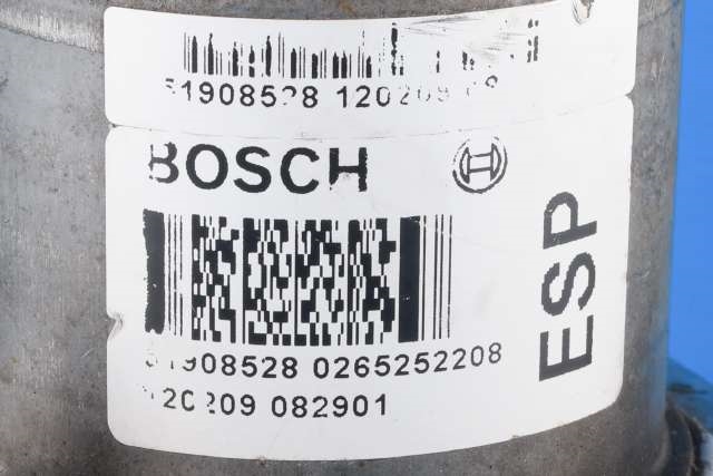 ABS sentral til Fiat 500 2008-2020 (BOSCH|0 265 252 208|51908528|)