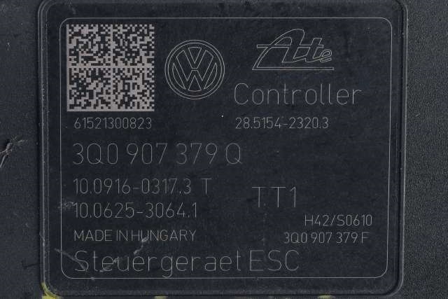 ABS sentral til VW Golf VII 2012-2017 (Fase 1)  (VAG|3Q0 614 517 Q|3Q0 907 379 Q|)