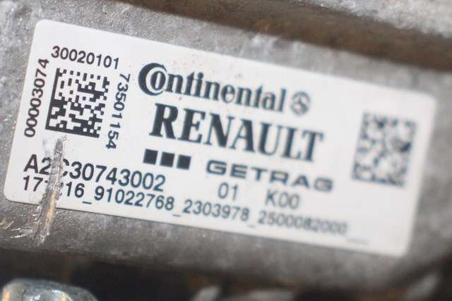 Girkasse automat til Renault Captur 2013-2020 (Type I)  (DC4 016|)