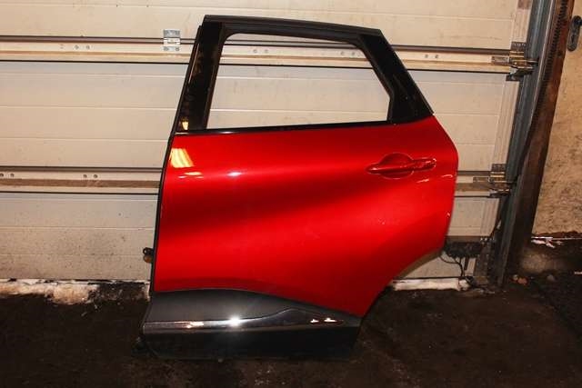 Dør venstre bak til Renault Captur, 2013-2020 (Type I)