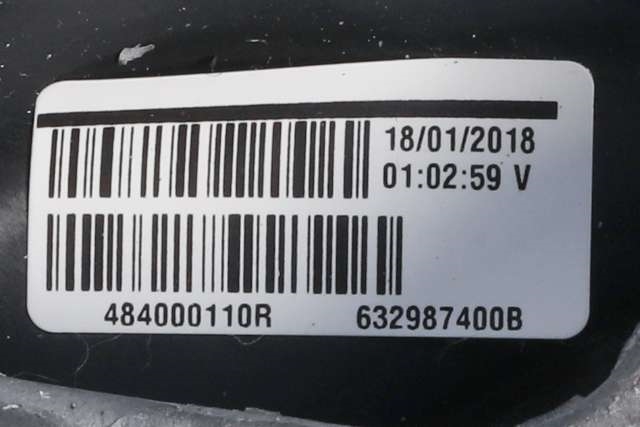 Airbag ratt til Renault Captur 2013-2020 (Type I)  (RENAULT|4840 00110R|)