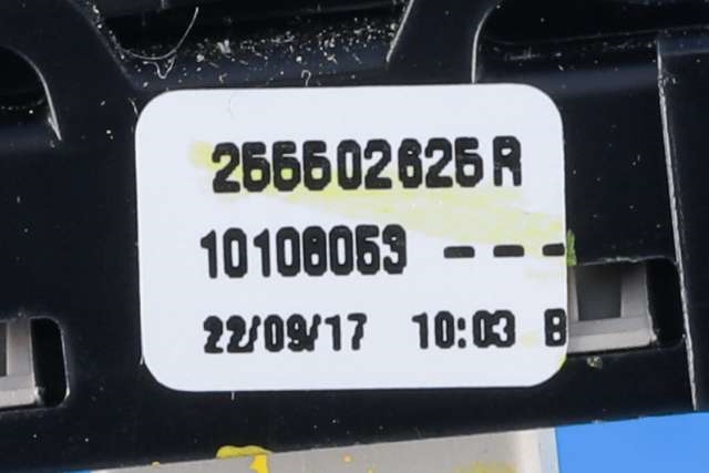 Bryter diverse til Renault Captur 2013-2020 (Type I) (RENAULT|2555 02625R|)