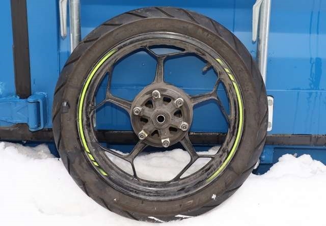 MC, Bakhjul til MC Kawasaki Z125, 2018-->>  (130 X 70 R 17")