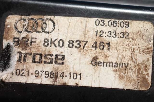 Ruteheis venstre foran til Audi A4 2007-2014 (Type IV) (B8) (B8) (VAG|8K0 959 801 A|)