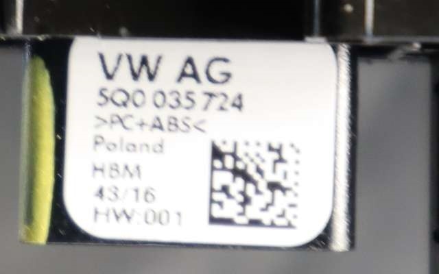 Bilstereo diverse til VW Golf Sportsvan 2014-2018