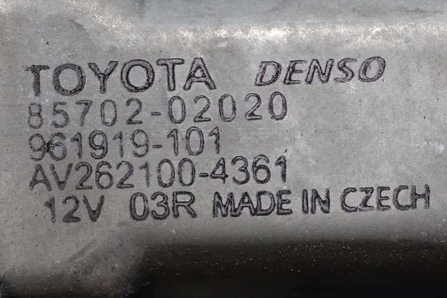 Ruteheis venstre foran til Toyota Auris 2013-2015 (Type II, Fase 1)  (DENSO|262100-4361|85702-02020|)