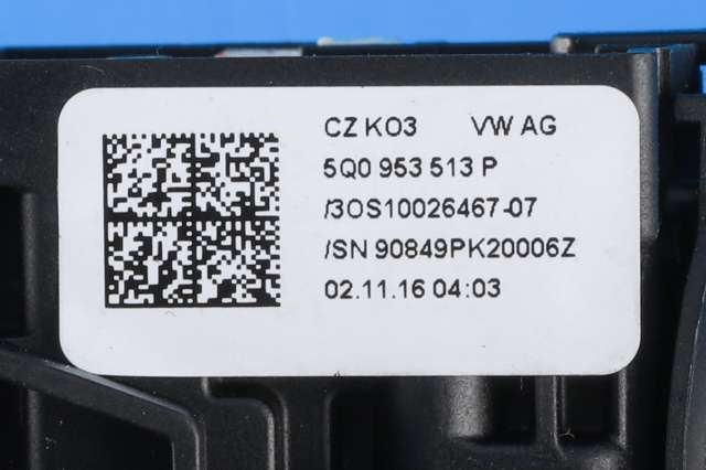 Bryter combi til VW Golf Sportsvan 2014-2018  (VAG|5Q0 953 507 GH|)