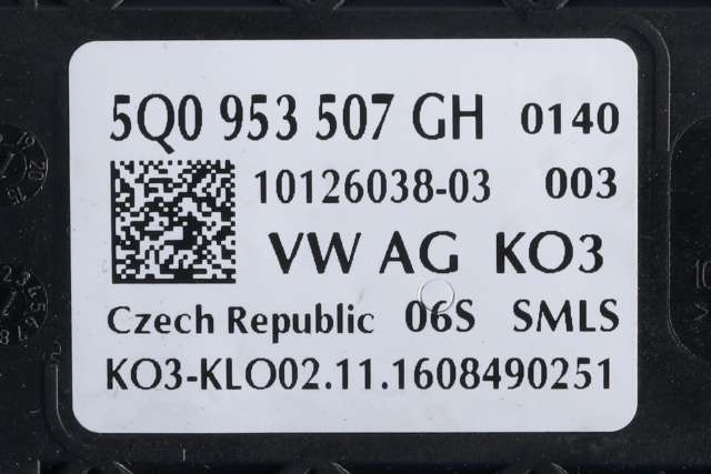 Bryter combi til VW Golf Sportsvan 2014-2018  (VAG|5Q0 953 507 GH|)