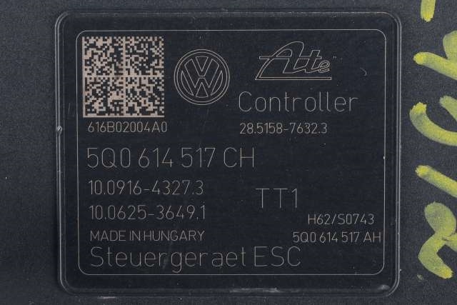 ABS sentral til VW Golf Sportsvan 2014-2018 (VAG|5Q0 614 517 CH|)
