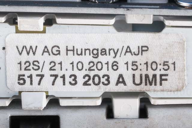 Girstang/girvelger automat til VW Golf Sportsvan 2014-2018 (VAG|5Q1 713 023 AS|)