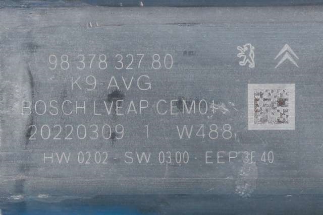 Ruteheis venstre foran til Peugeot Partner 2019-->> (Type III) (PEUGEOT|98 401758 80|98 378327 80|)