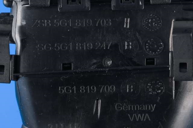 Dashbord friskluftdyse venstre til VW e-Golf 2017-2020 (Fase 2)