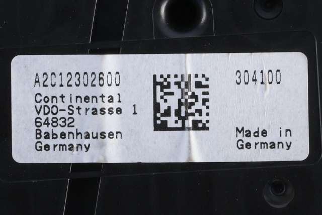 Instrumentpanel til VW e-Golf 2017-2020 (Fase 2) (VAG|5GE 920 755 C|)