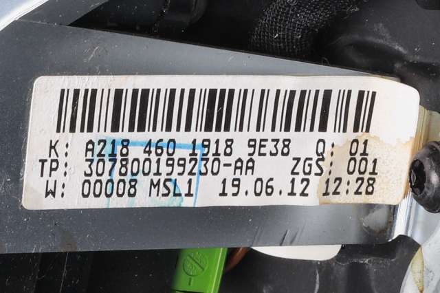 Airbag ratt til Mercedes B-Klasse 2011-2018 (W246) (W246) (MERCEDES|A 218 460 19 18|)