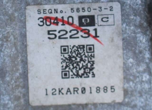 Girkasse automat til Toyota Yaris 2012-2014 (Type III, Fase 1)  (TOYOTA|K411|)