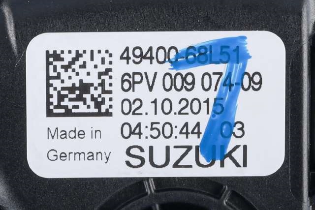 Pedal gass til Suzuki Vitara 2015-->> (Type IV)  (HELLA|6PV 009 074-09|49400-68L51|)