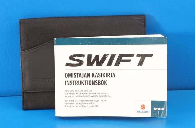 Instruksjonsbok til Suzuki Swift, 2011-2017