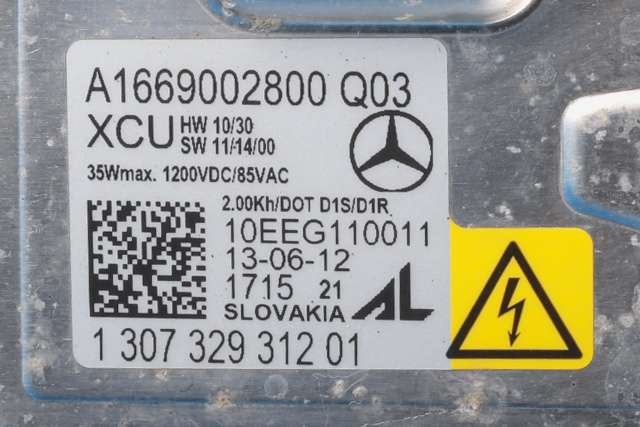 Frontlykt høyre xenon til Mercedes B-Klasse 2011-2018 (W246) (W246) (MERCEDES|A 246 820 72 61|)