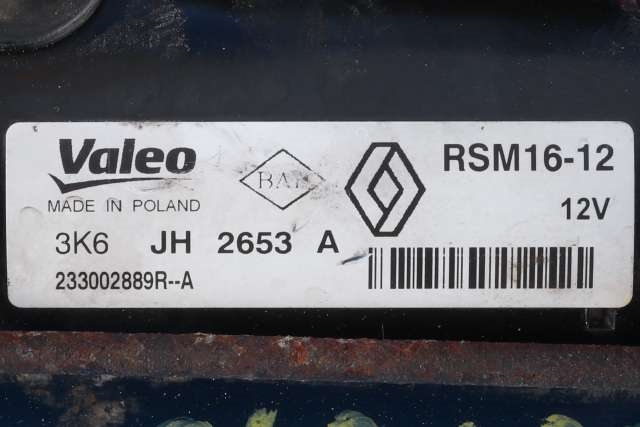 Starter diesel til Opel Vivaro B 2014-2019  (RENAULT|2330 02889R|)