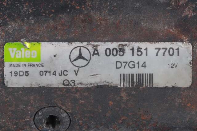 Starter diesel til Mercedes ML 2005-2011 (W164) (W164) (MERCEDES|A 005 151 77 01|)