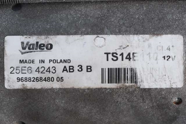 Starter diesel til Citroën C4, Cactus 2014-2017 (Fase 1) (VALEO|TS14E110|96 882684 80|)